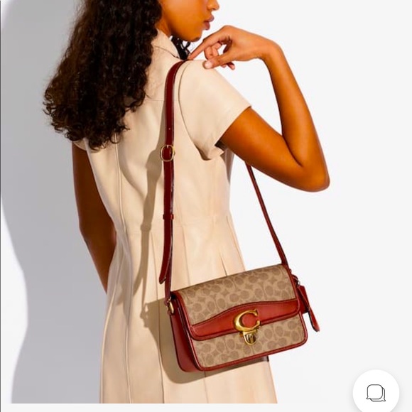 Coach Handbags - BNWT -Coach Studio Shoulder Bag ( Tan/Rust)❌SOLD❌